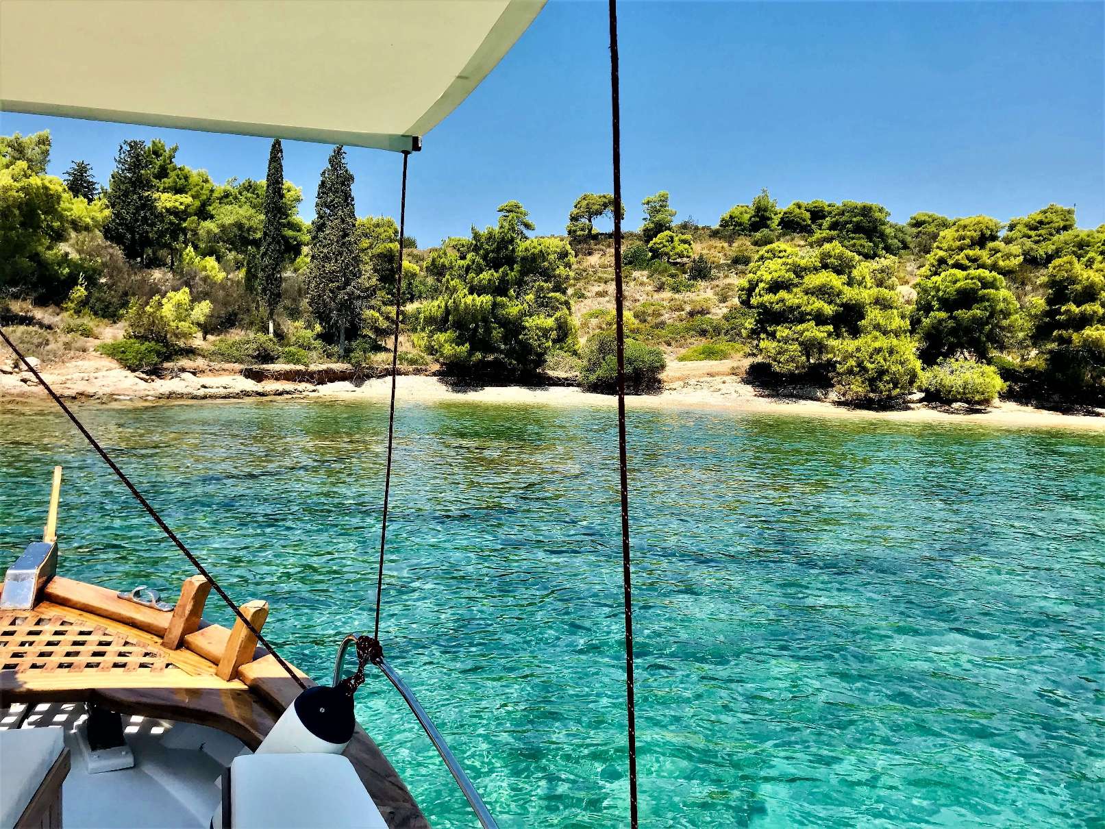 Doryssa Spetses rent a boat Cruising - Private Cruising Trip Rental.